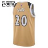 Camiseta Niños Washington Wizards Alex Sarr 2025-26 Nike City Edition Oro Swingman